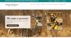 Desktop Screenshot of loranfawcettfuneralhome.com